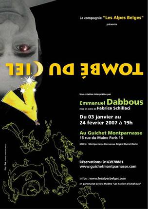 Affiche "Tombé du ciel"